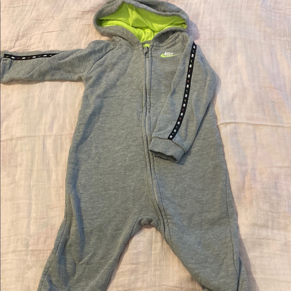 Nike One piece  Hood and Zipper